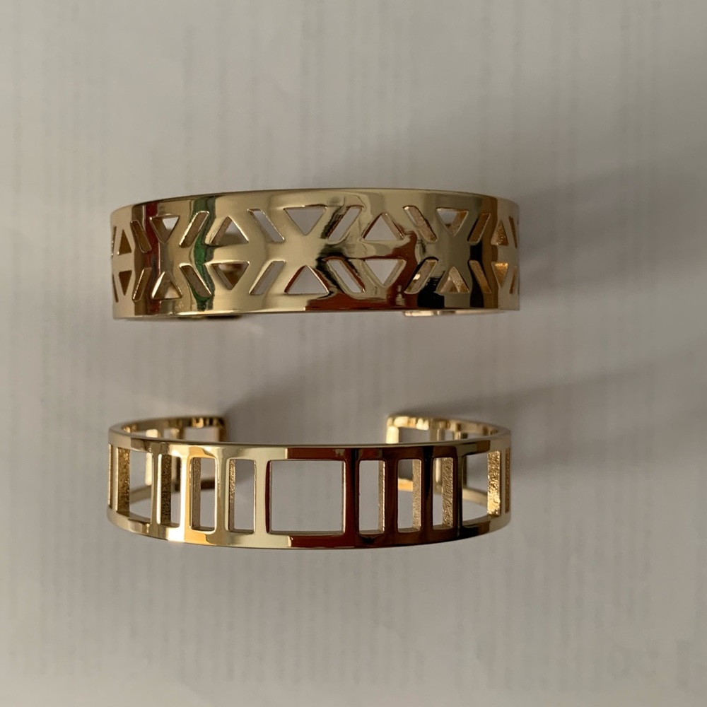 Baublebar adjustable cuff bangle set